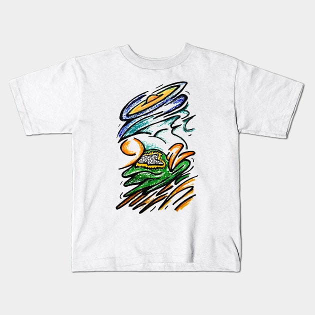 The space between us Kids T-Shirt by Aefe